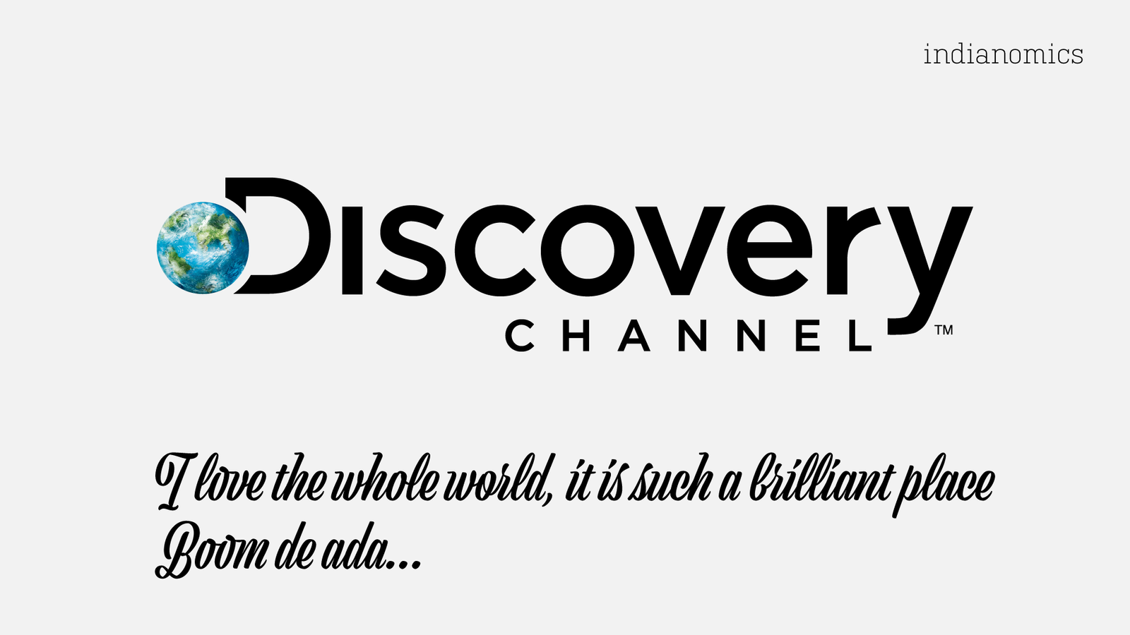 The Discovery Channel - Boom de ada