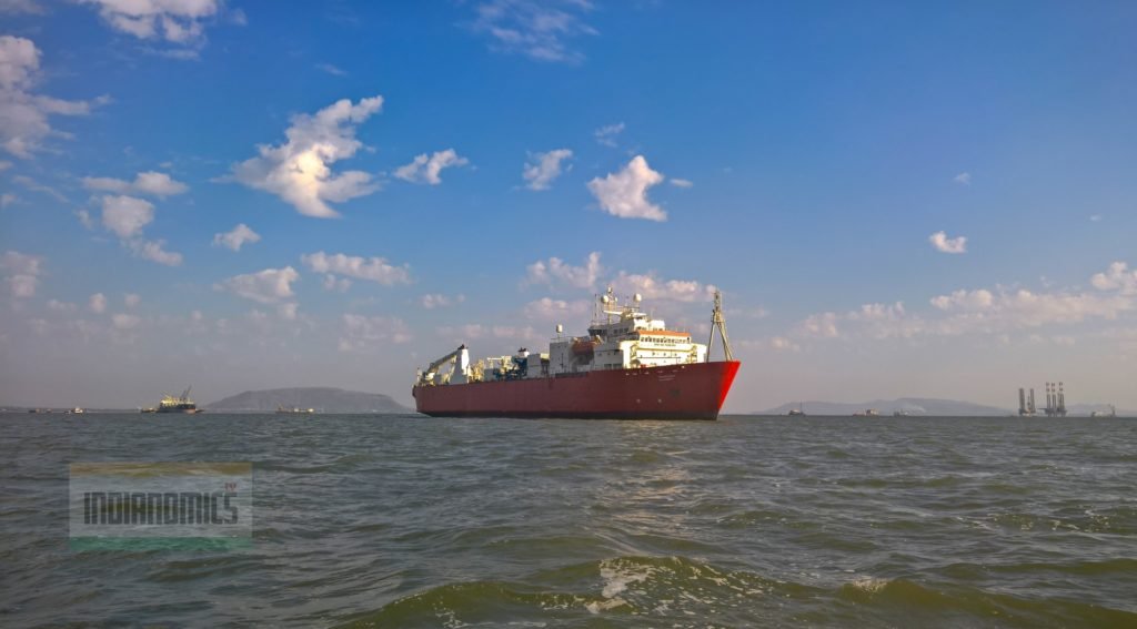 Cable Ship Umm Al Anber (UAE) Off Mumbai Cost