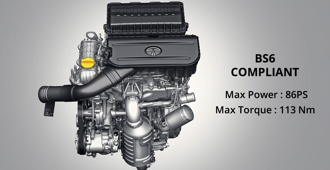 1.2 Litre Revotron Petrol Engine is a three pot motor, which is BS6 compliant